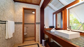 Shower, towels