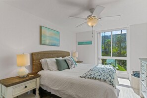 1 slaapkamer, een bureau, gratis wifi, beddengoed