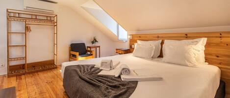 1 soverom, strykejern/-brett, wi-fi (inkludert) og sengetøy