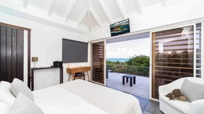 1 bedroom, WiFi, bed sheets - Aya (1/2 Rooms) Luxury villa (Saint Jean)