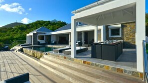 Terrace/patio - Aya (1/2 Rooms) Luxury villa (Saint Jean)