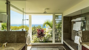 Shower, towels