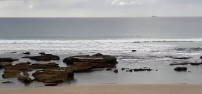 200 m from the sea in the safety area