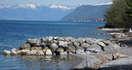 Studio Thonon - Marina de PORT RIPAILLE ! AccĂšs au lac et Ă la piscine !
