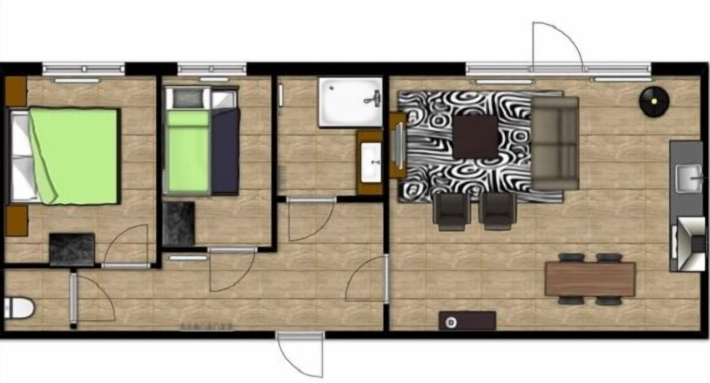 مخطط تصميم الطابق