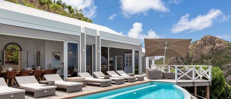 Una piscina climatizada