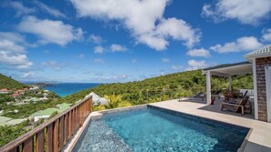 Pool - Cypraea (1/2 Rooms) Luxury villa (Flamands)