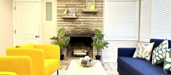 3BR Greensboro Home | Game Room & Fenced Yard
