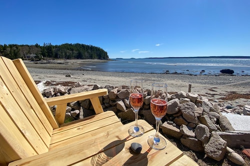 Private beach house overlooking Englishman Bay