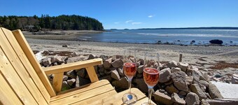 Private beach house overlooking Englishman Bay