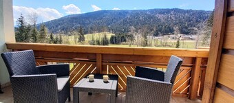 Close to mountains and lakes