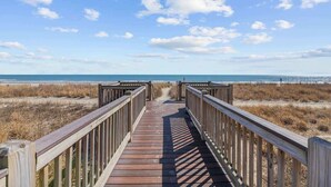 En la playa
