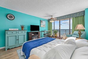 1 bedroom, desk, iron/ironing board, WiFi - Downtown Oceanfront High Floor With Dream Views! (Myrtle Beach)