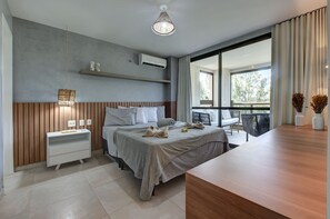 Apartamento luxo | 3 quartos, Wi-Fi de cortesia, roupa de cama