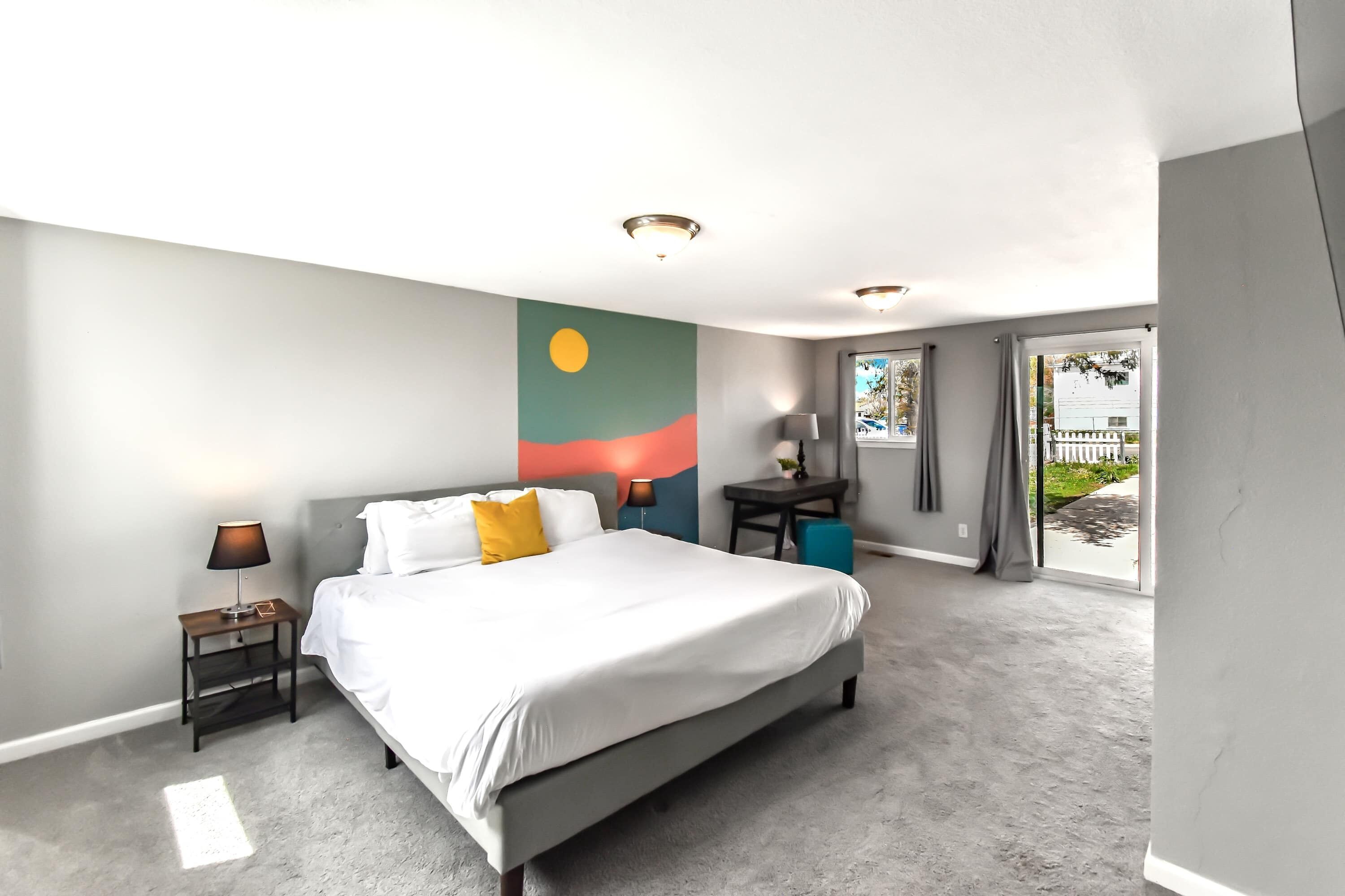 3 bedrooms, iron/ironing board, travel crib, WiFi