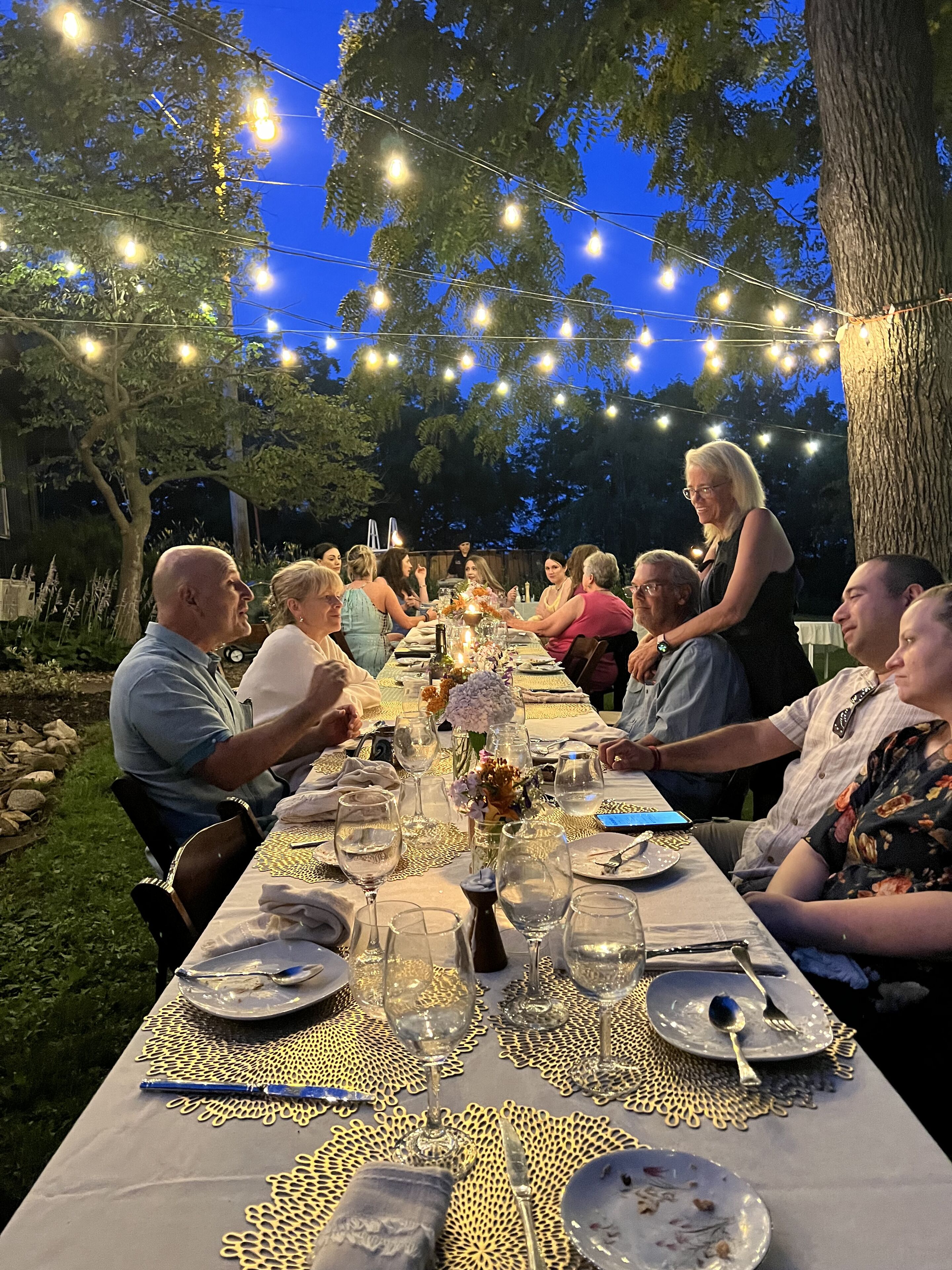 Área para banquetes al aire libre
