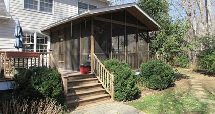 2715 sq ft house on secluded, wooded lot in Hillsborough, NC