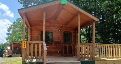 118) Teal Log Cabin. Close to Hocking Hills State Park and more!