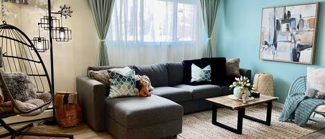 TV connectée, cheminée