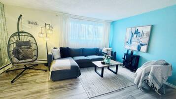 TV connectée, cheminée