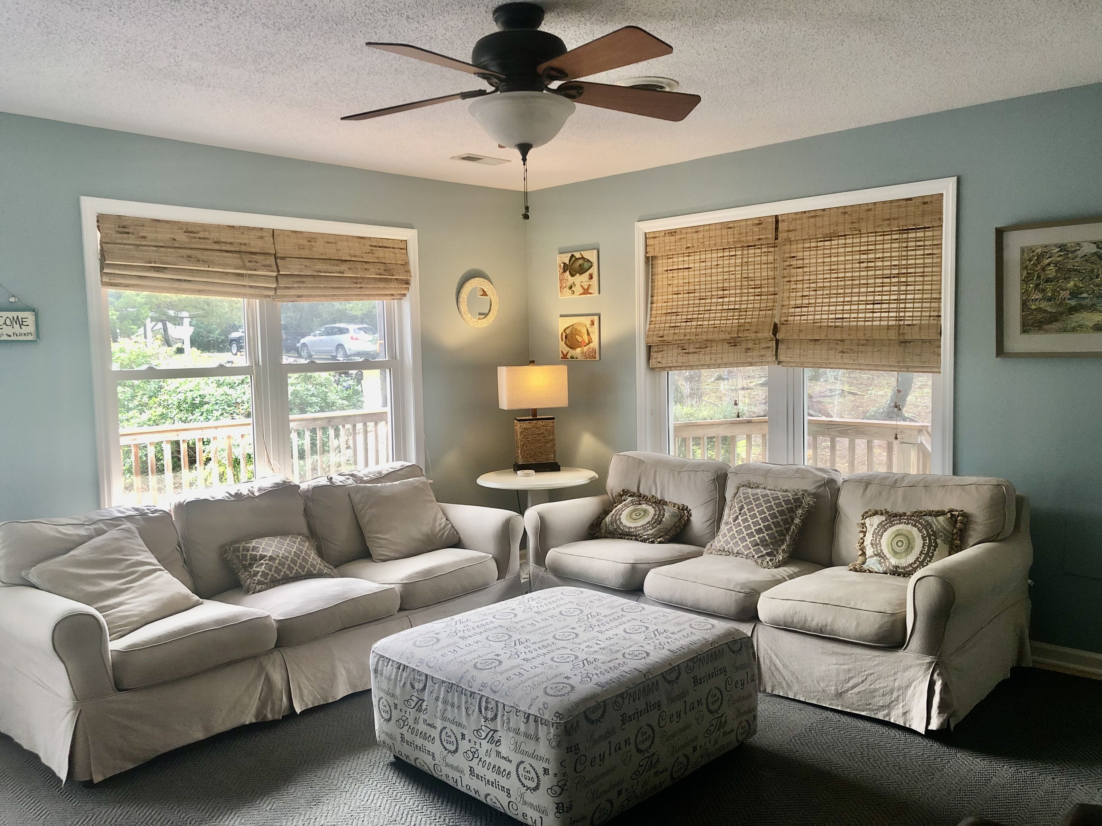 Relax at this classic beach cottage.