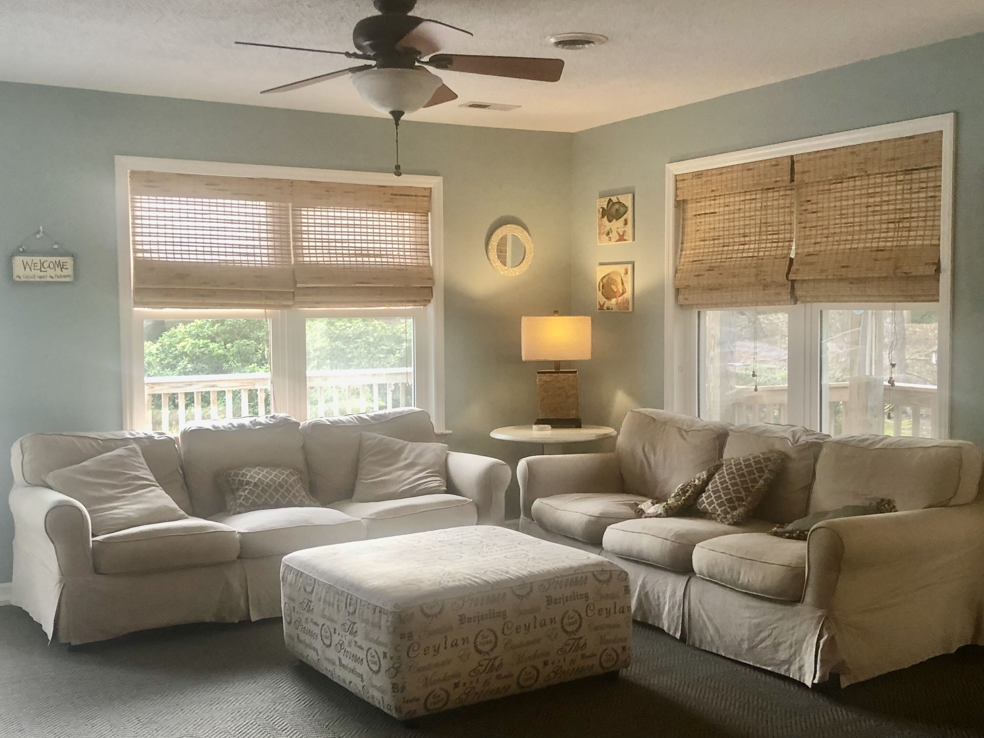 Relax at this classic beach cottage.