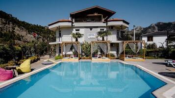 Fassade der Unterkunft