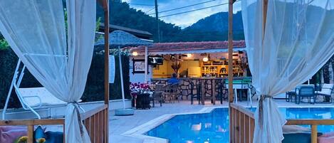 Seasonal outdoor pool