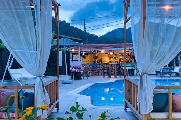 Seasonal outdoor pool