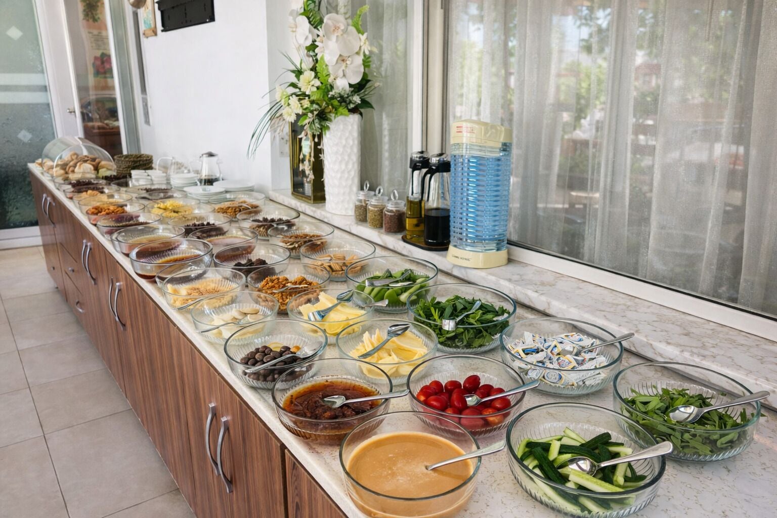 Desayuno de cocina local incluido todos los días