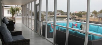 Waterfront 5-Bedroom Home with Hot Tub & Amenities