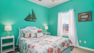 3 bedrooms, travel crib, free WiFi, bed sheets