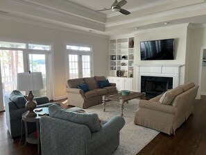 Smart TV, video games, ping pong, toys