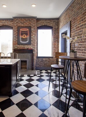Dining - One Of A Kind Historic Loft In <3 of BHM (Birmingham)