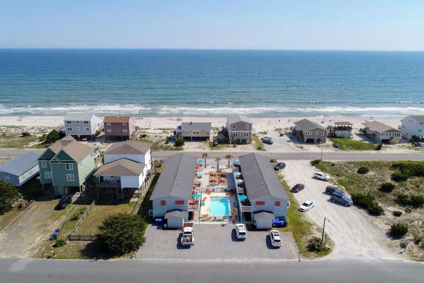 Second row beach villa