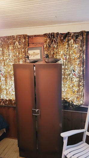 Storage for guest clothing. - Northern Pike Resort, Camp Lake WI, Sleeps 6, Boat Rental Available.
(Trevor)