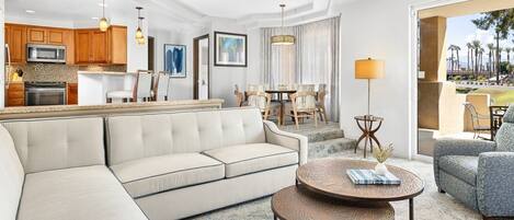 Smart-TV, Kamin, Tischtennisplatte, Stereoanlage