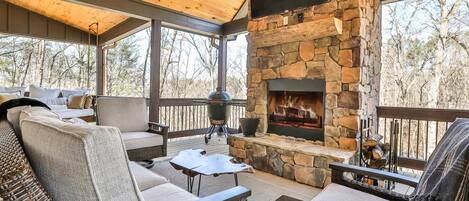 Overnattingsstedets uteområder