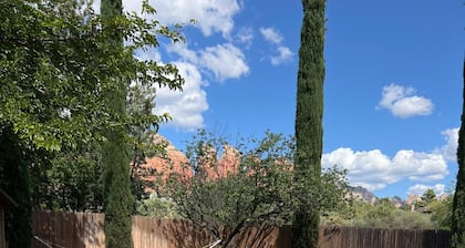 NEW! Sedona Stunning House w/ Red Rock Views, Fenced yard, Spa