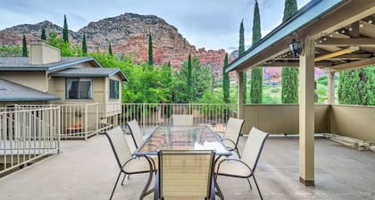 NEW! Sedona Stunning House w/ Red Rock Views, Fenced yard, Spa