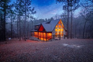 Exterior - Luxury Cabin | Hot Tub & Fire Pit | Bunks | Games (Broken Bow)