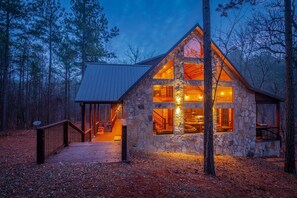 Exterior - Luxury Cabin | Hot Tub & Fire Pit | Bunks | Games (Broken Bow)