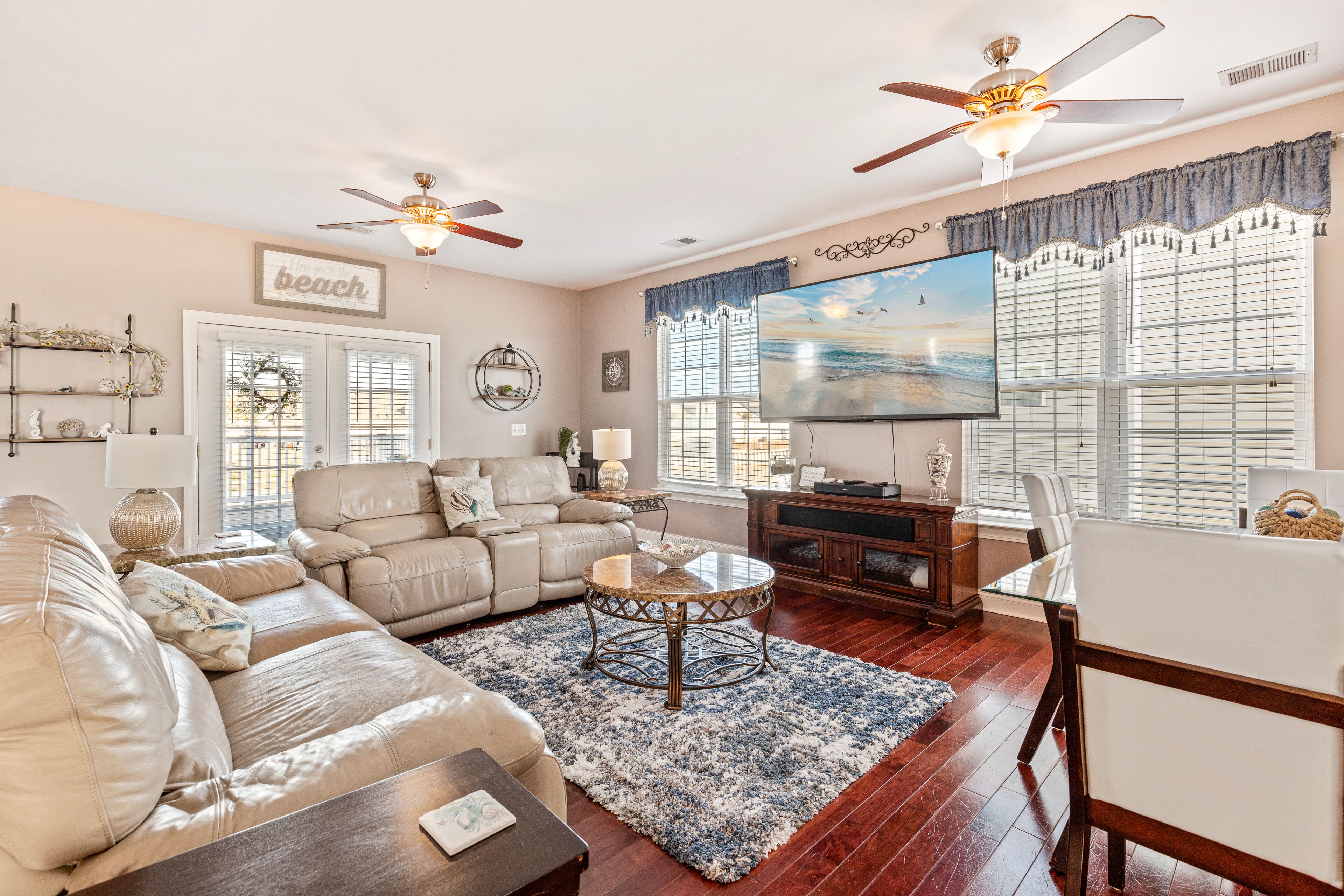 Waterfront Home with Multiple Decks, Central AC, WiFi, and Outdoor Shower