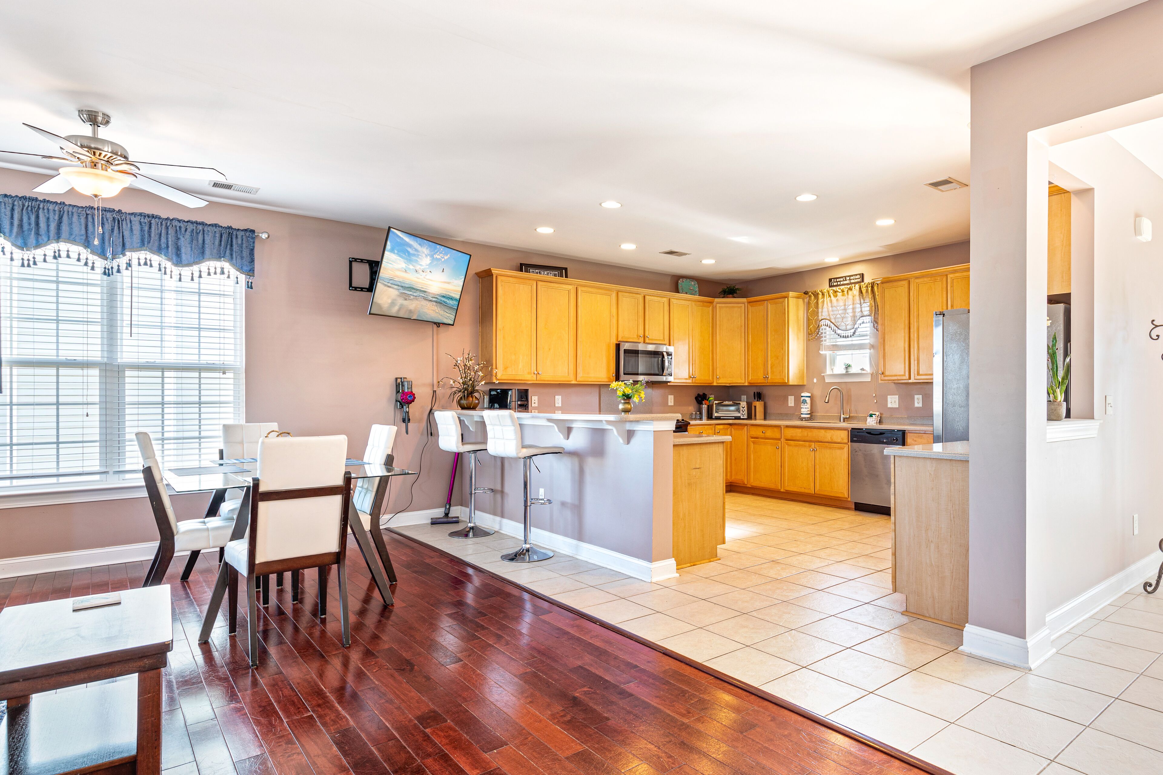 Waterfront Home with Multiple Decks, Central AC, WiFi, and Outdoor Shower