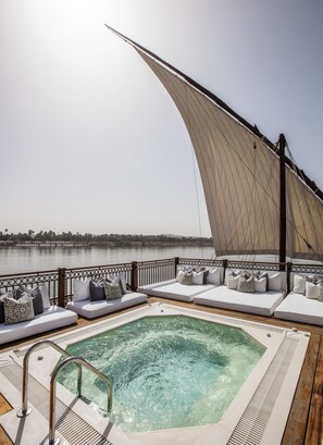 Indoor pool - Dahabeya Molouky Nile Cruise- Every Monday from Luxor- Aswan for 05 nights (Luxor)