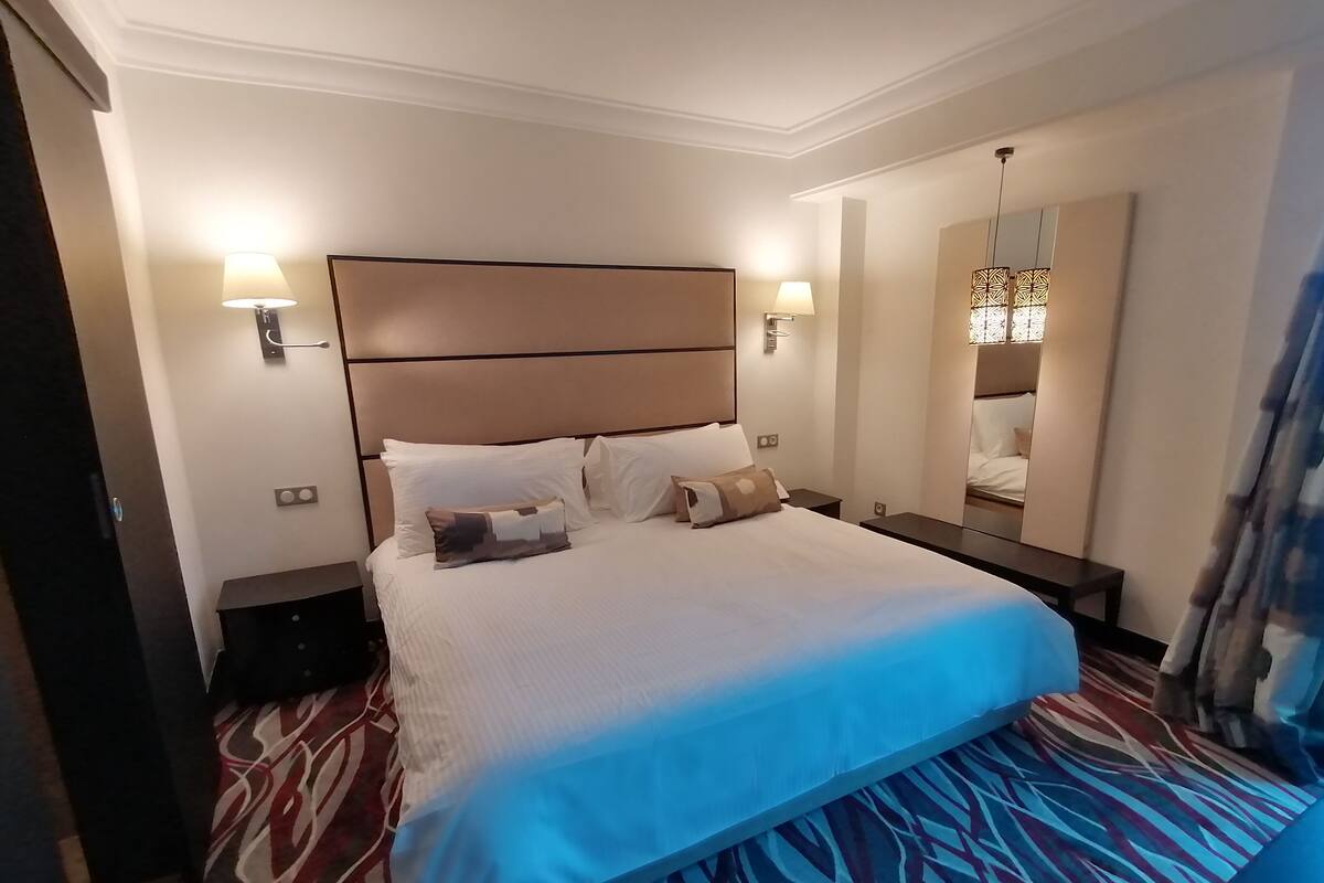 Presidential Suite | Premium bedding, minibar, in-room safe, blackout drapes
