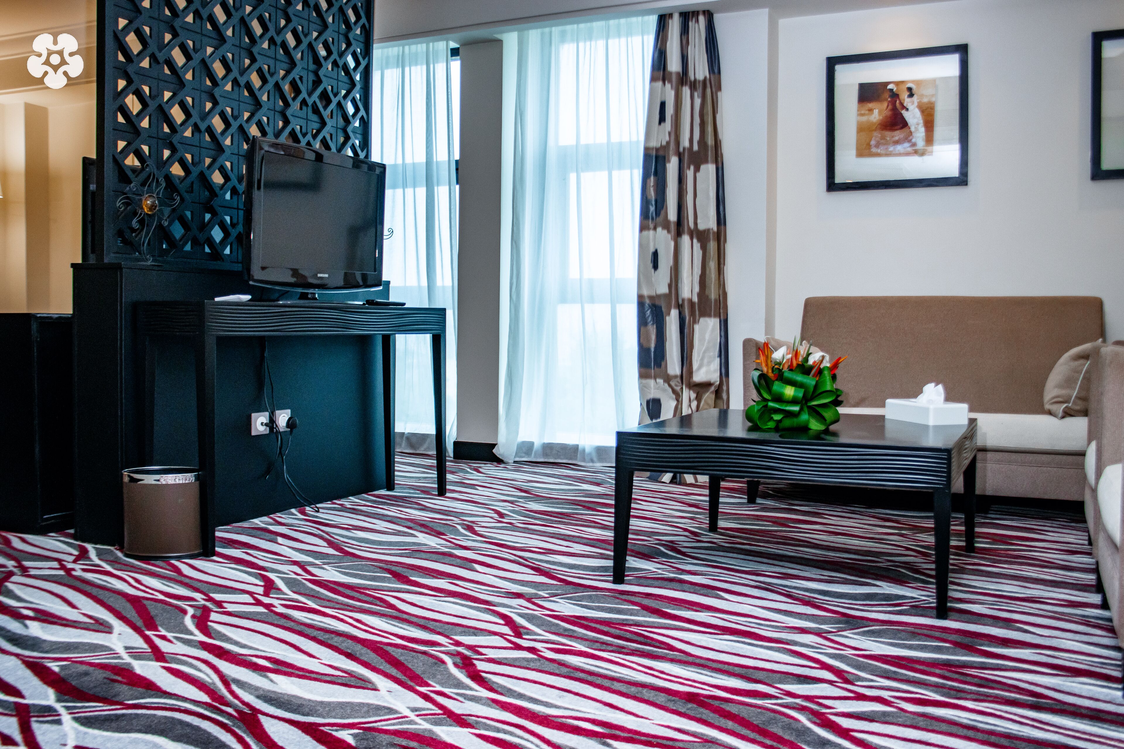 presidential suite | living area | lcd tv