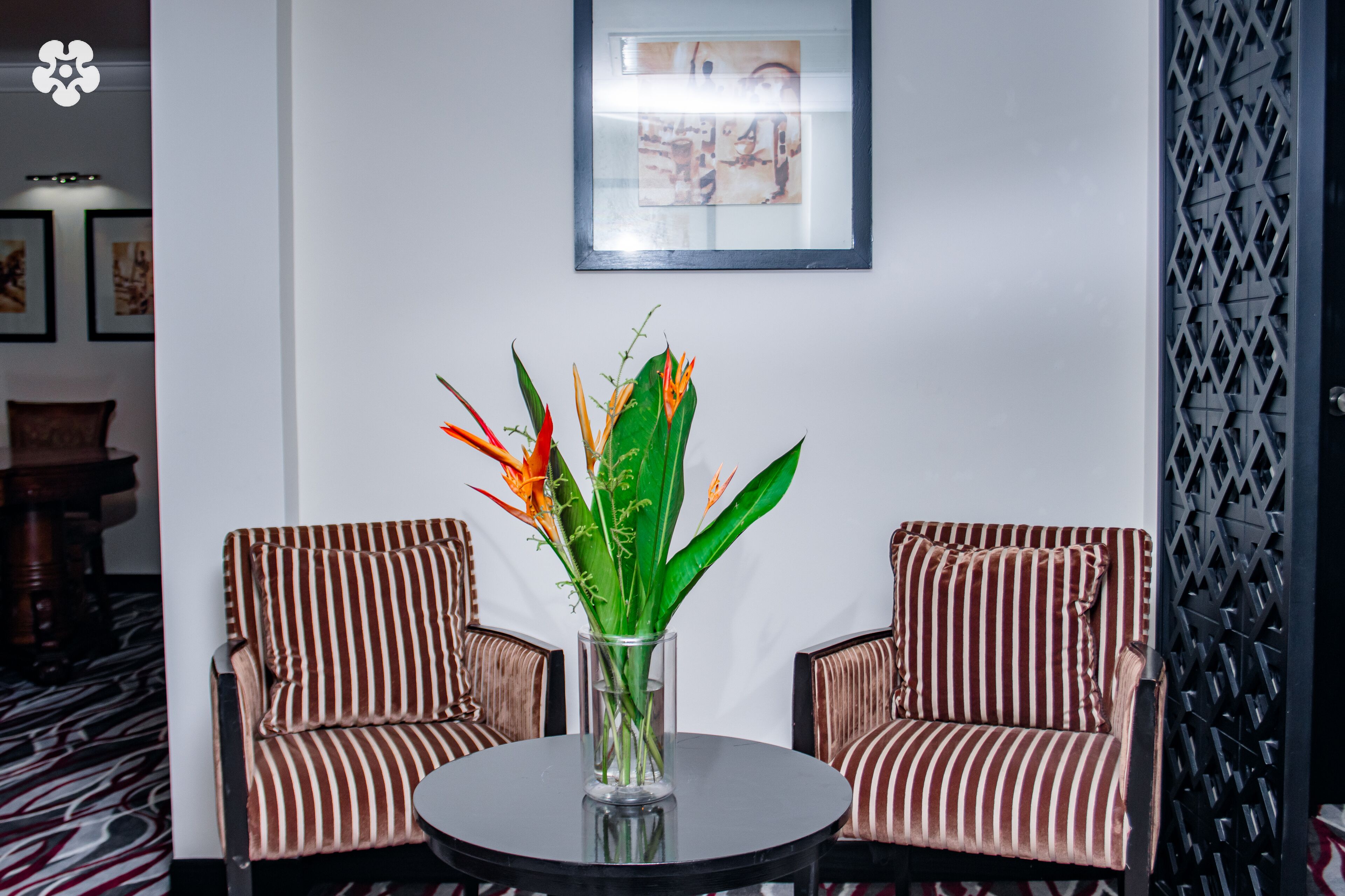 presidential suite | living area | lcd tv