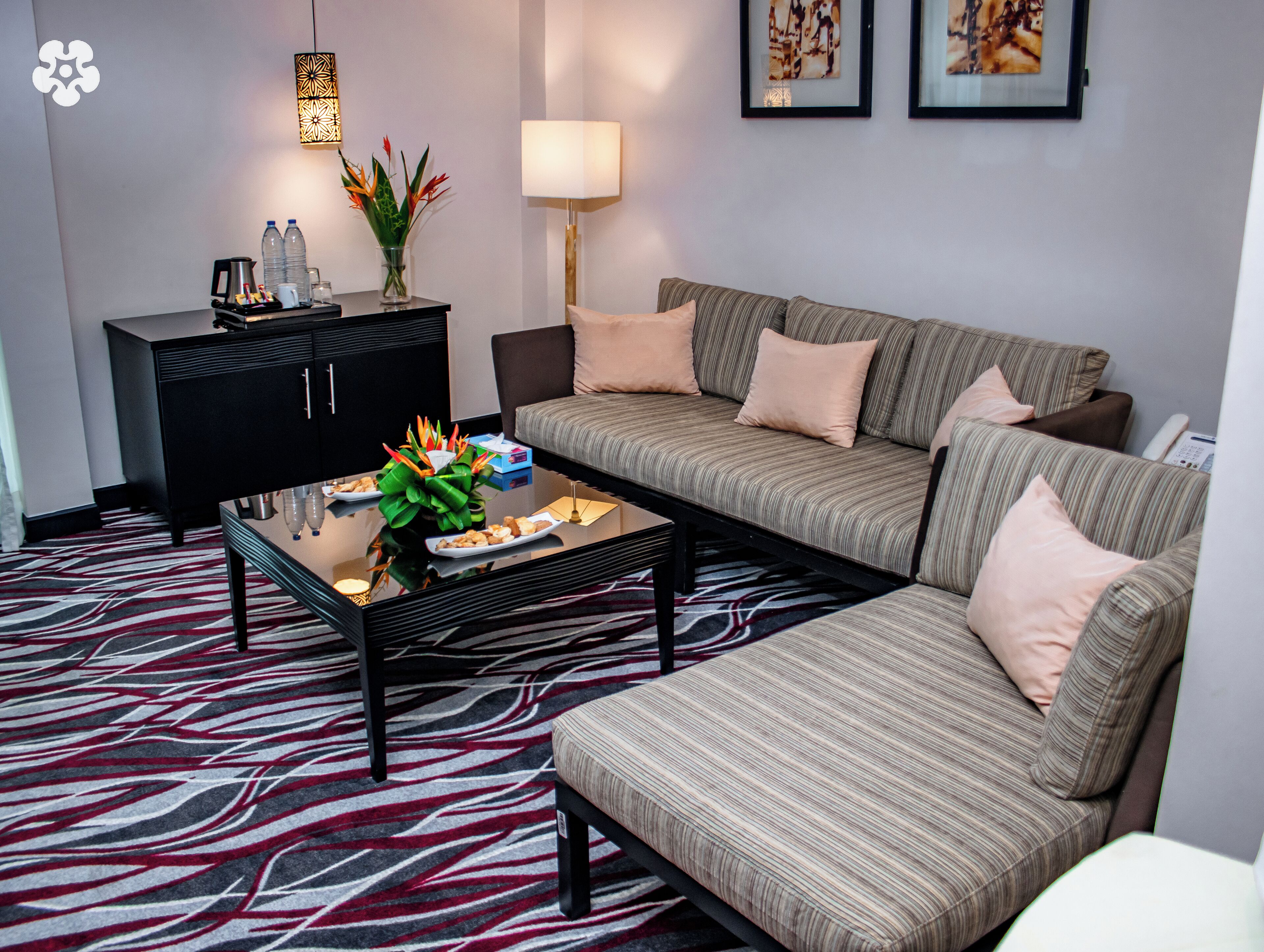executive suite | 1 bedroom, premium bedding, minibar, in-room safe