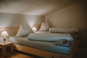 2 bedrooms, iron/ironing board, free WiFi, bed sheets